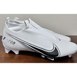 Nike Vapor Edge Pro 360 Wide White Black. Cleats SZ 16 Football Speed System A56